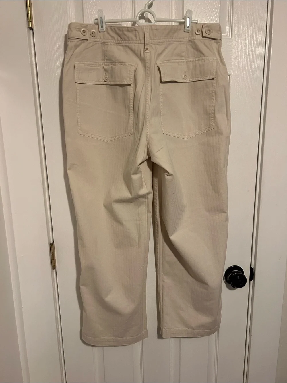 Madewell Tan Wide Leg Pants